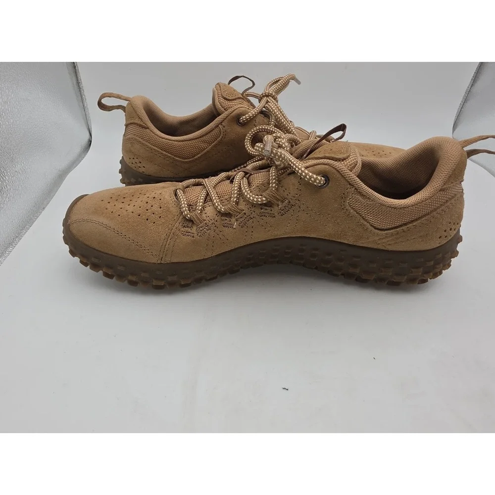 Merrell Wrapt Suede Men's Barefoot Shoes Tobacco Brown Size 10